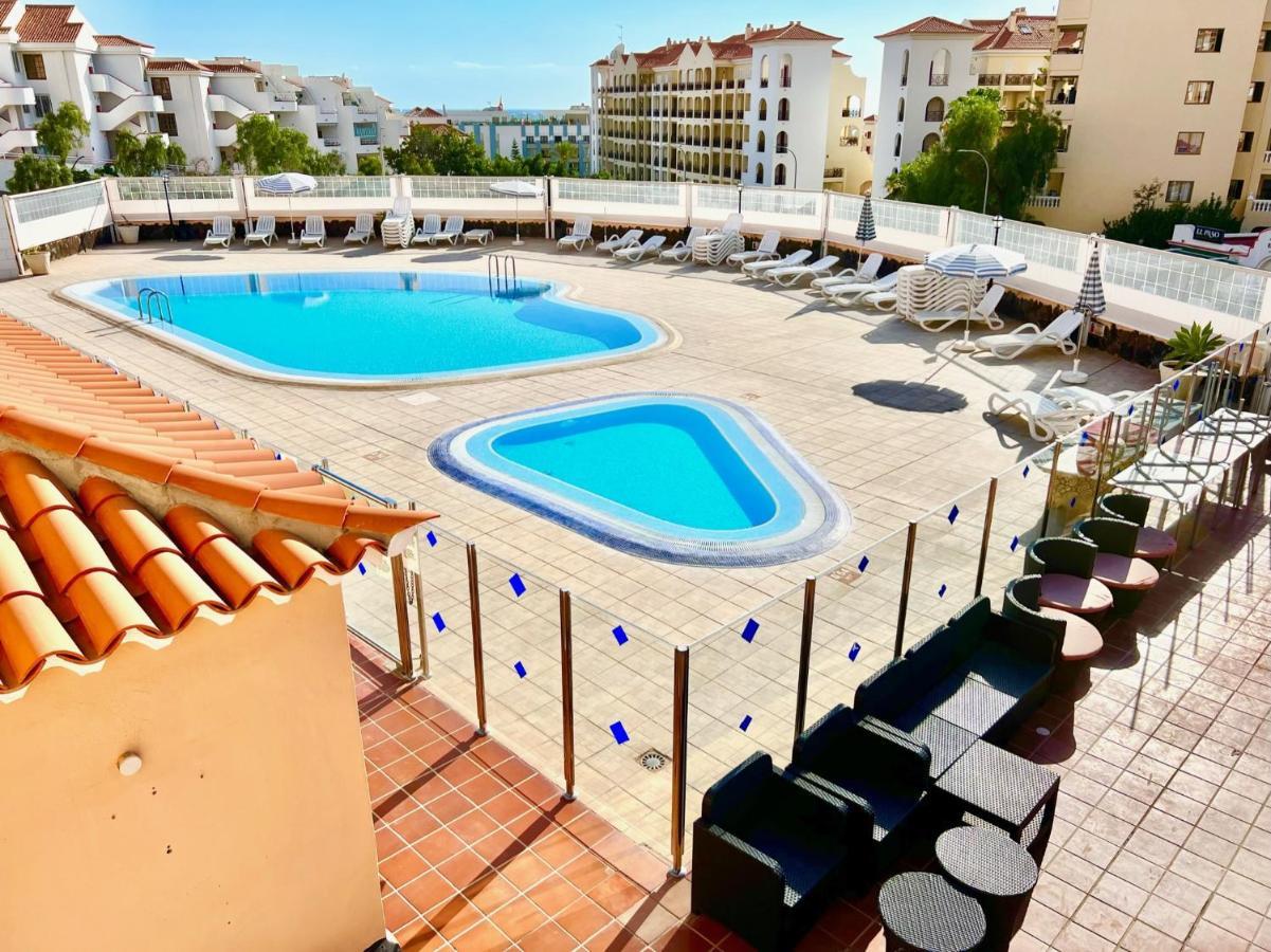 !!! Relaxing View, The Heights Apartment With Terrace And Heated Pools, Los Cristianos Los Cristianos  Exterior photo